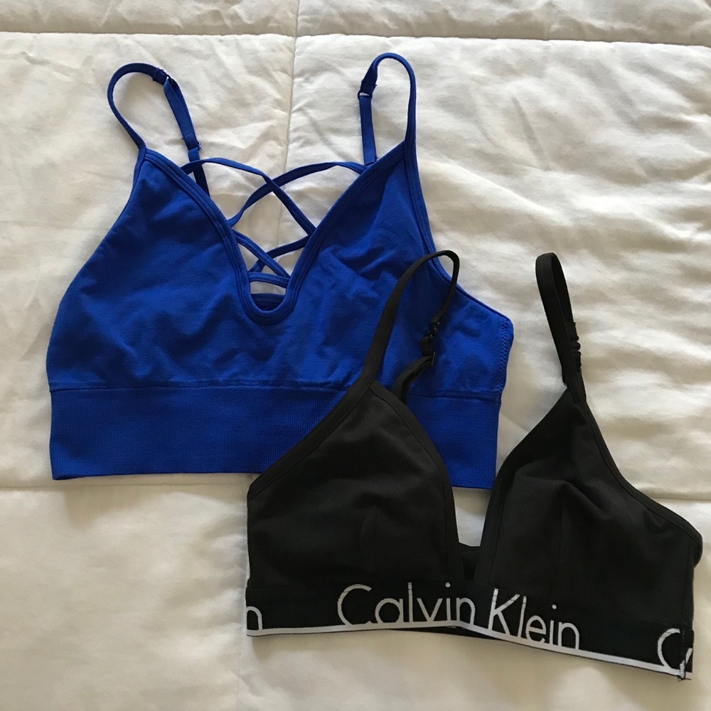 VS PINK / CK Calvin Klein wireless bras, Size M
